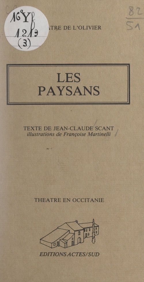 Couverture ebook de Les paysans, de Jean-Claude Scant