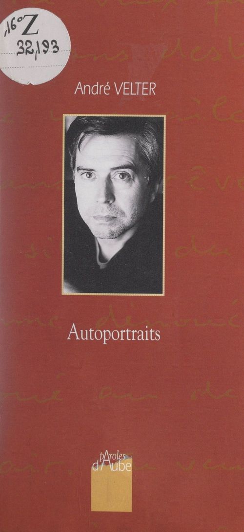 Couverture ebook de Autoportraits, de Andre Velter