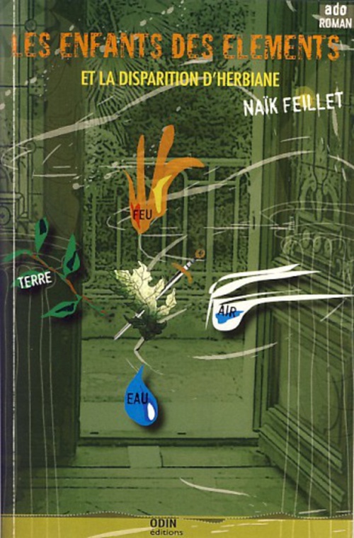 Couverture ebook de Les enfants des éléments, de Naïk Feillet