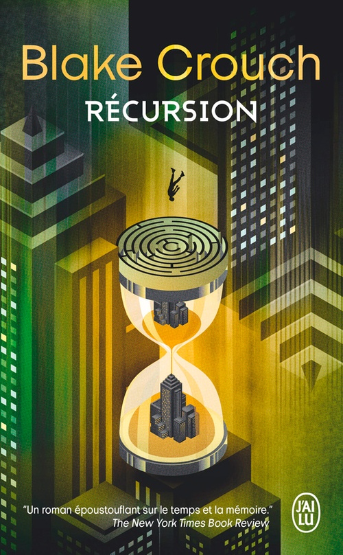 ebook cover of Récursion, by Blake Crouch