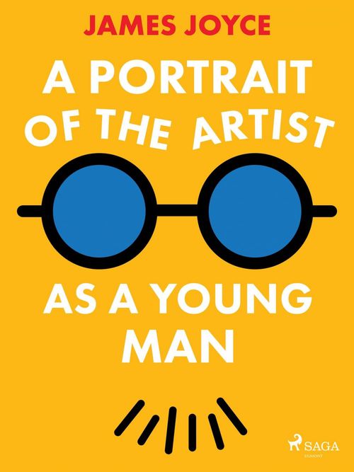ebook cover of A Portrait of the Artist as a Young Man, by James Joyce