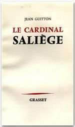 ebook cover of Le Cardinal Saliège, by Jean Guitton