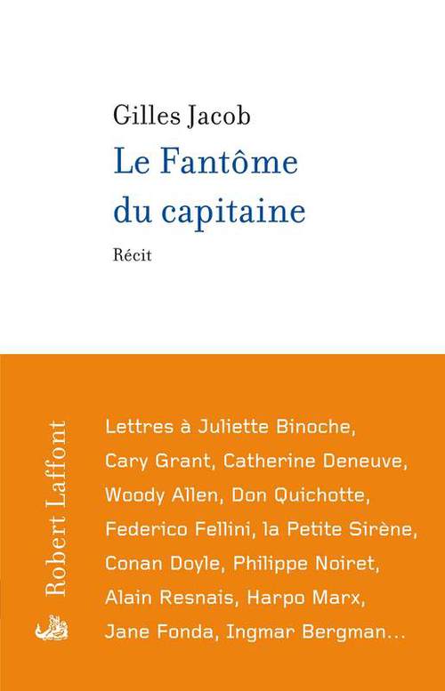 Couverture ebook de Le fantôme du capitaine, de Gilles Jacob