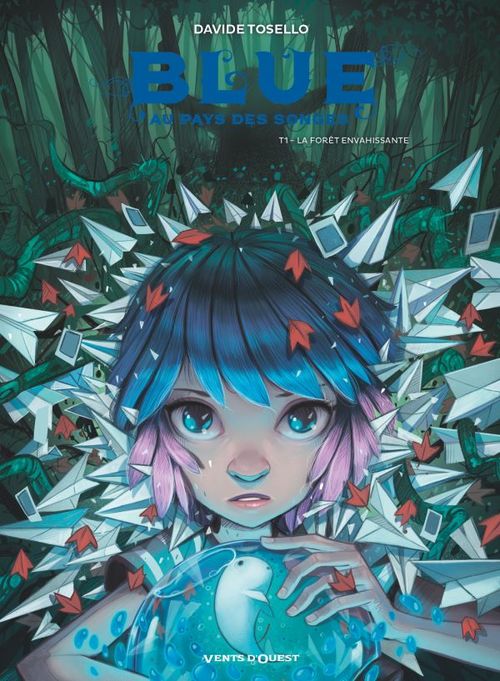 Couverture ebook de Blue au pays des songes - Tome 01, de Davide Tosello