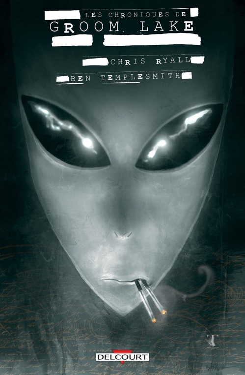ebook cover of Les Chroniques de Groom Lake, by Chris Ryall, Ben Templesmith