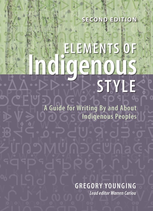 Couverture ebook de Elements of Indigenous Style, de Gregory Younging
