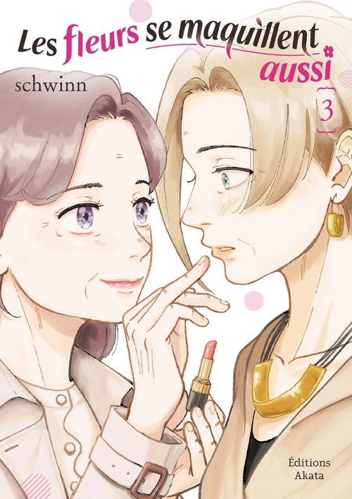 Couverture ebook de Les Fleurs se maquillent aussi - Tome 3, de Schwinn