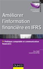 Couverture ebook de Améliorer l'information financière en IFRS, de Escaffre, Tort