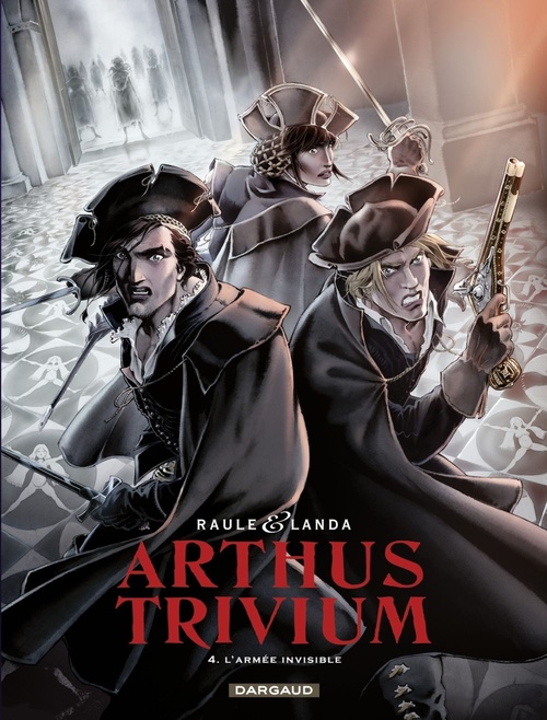 Couverture ebook de Arthus Trivium - Tome 4 - L'armée invisible, de Raule, Juan luis Landa