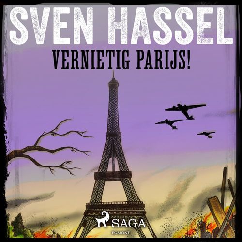 Couverture audiobook de Vernietig Parijs!, de Sven Hassel