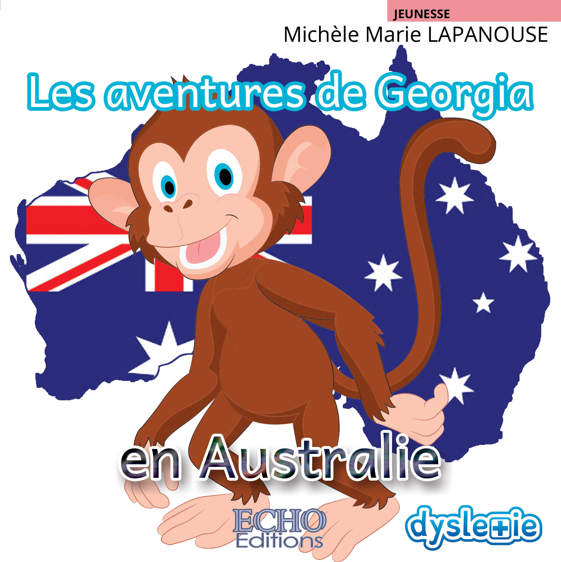 ebook cover of Les aventures de Georgia en Australie, by Michèle marie Lapanouse