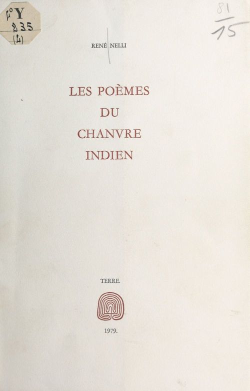 ebook cover of Poèmes du chanvre indien, by Rene Nelli