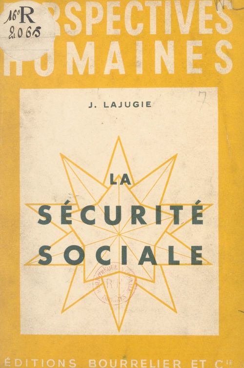 Couverture ebook de La Sécurité sociale, de Joseph Lajugie