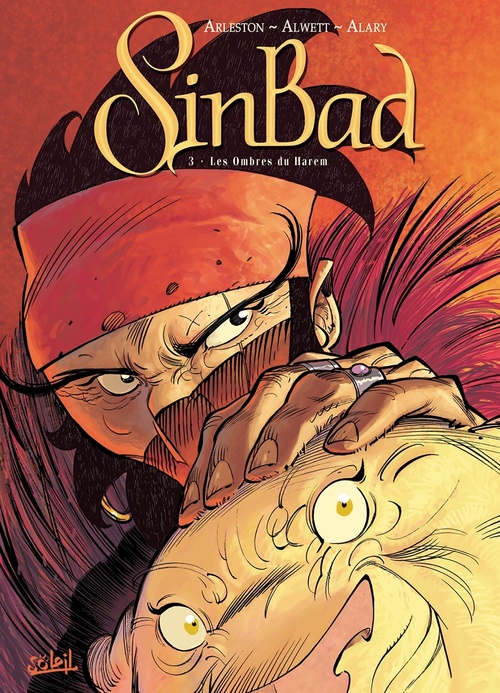 ebook cover of Sinbad T03 - Les ombres du harem, by Audrey Alwett