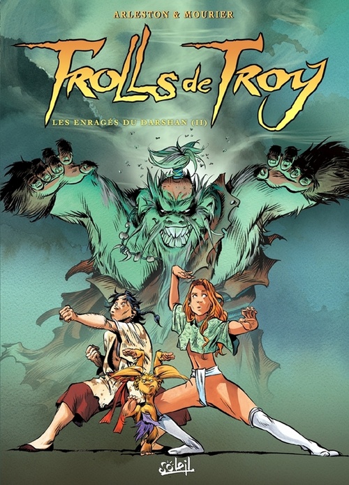Couverture ebook de Trolls de Troy T10 - Les enragés de Darshan, de Christophe Arleston