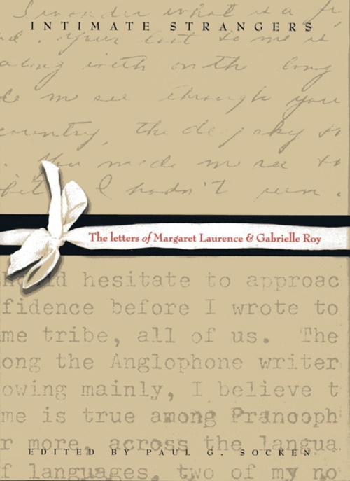 ebook cover of Intimate Strangers, by Margaret Laurence, Gabrielle Roy