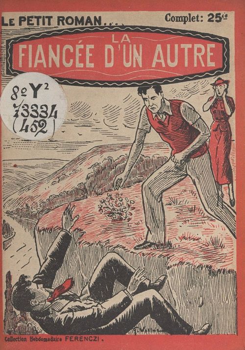 Couverture ebook de La fiancée d'un autre, de Max Dervioux