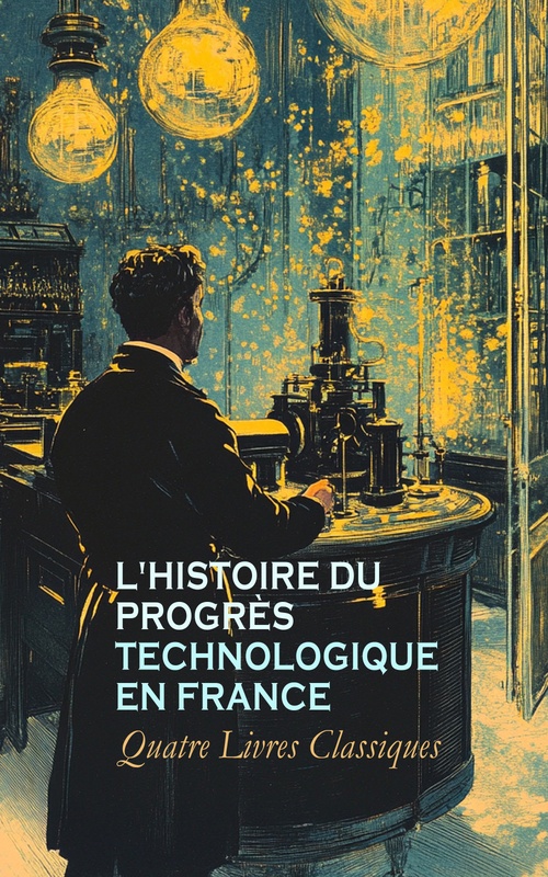 ebook cover of L'Histoire du Progrès Technologique en France : Quatre Livres Classiques, by Francois-Guillaume Barrillon, Gustave Babin, Henri Clouzot, Ignace Urbain Jean Chappe D'Auteroche