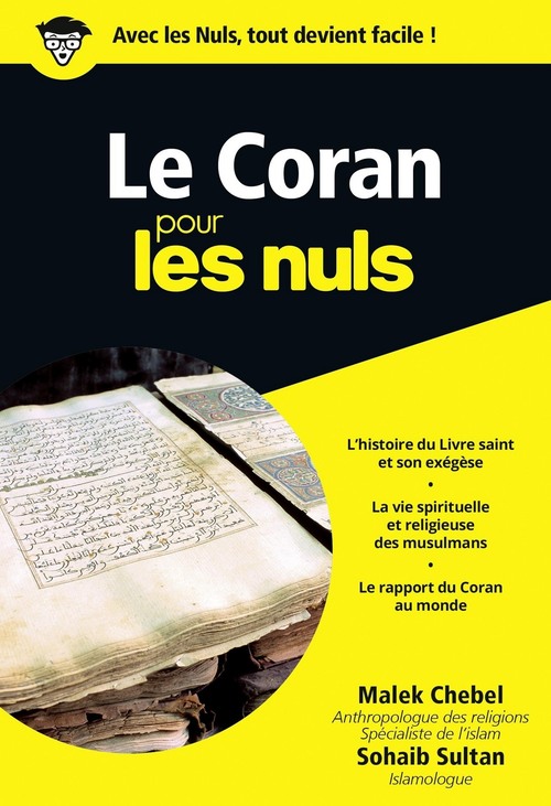 Couverture ebook de Le coran pour les nuls, de Sohaib Sultan, Malek Chebel