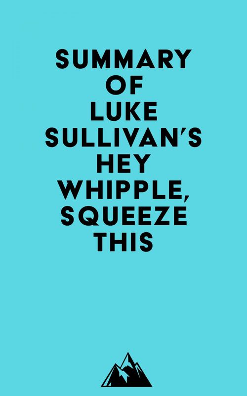Couverture ebook de Summary of Luke Sullivan's Hey Whipple, Squeeze This, de Everest Media