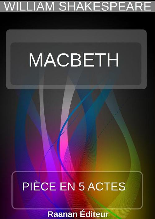Couverture ebook de Macbeth, de William Shakespeare