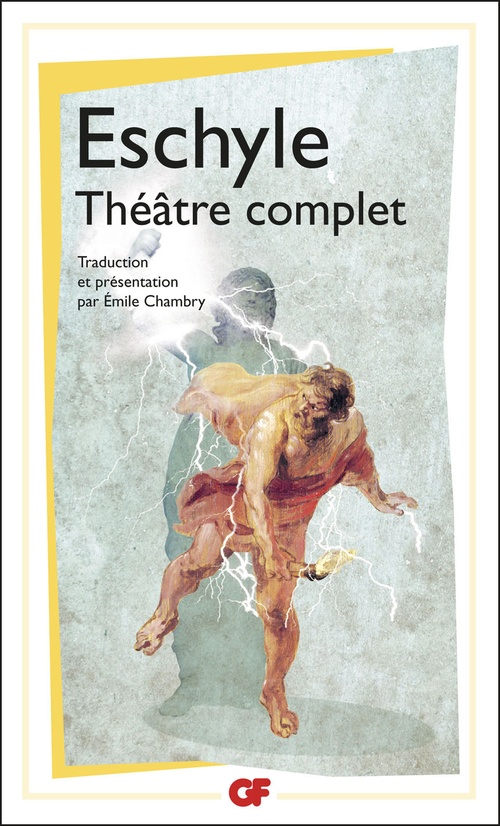 ebook cover of Théâtre complet, by Eschyle