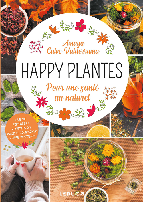 Couverture ebook de Happy plantes , de Amaya Calvo Valderrama