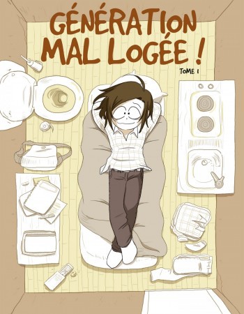 Couverture ebook de Génération mal logée ! - Tome 01, de Cyndi Barbero