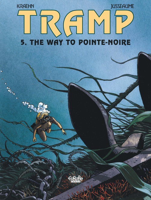 Couverture ebook de Tramp - Volume 5 - The Way to Pointe-Noire, de Jean-Charles Kraehn