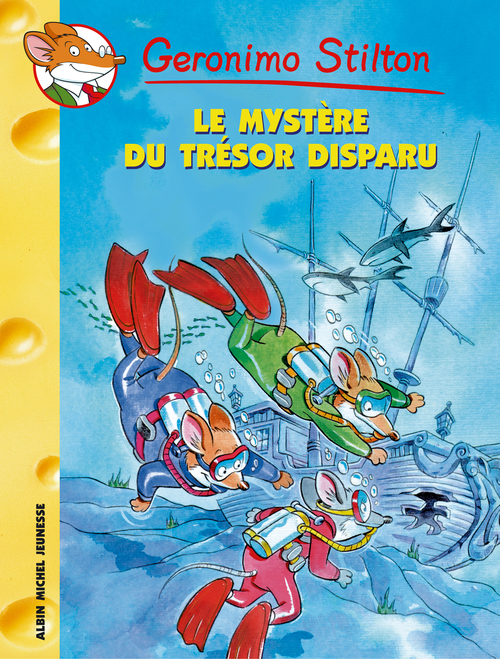 Couverture ebook de Le Mystère du trésor disparu, de Geronimo Stilton