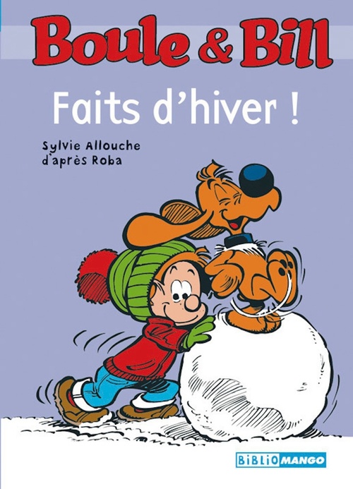Couverture ebook de Boule et Bill - Faits d'hiver, de Sylvie Allouche