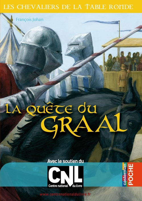 Couverture ebook de La Quête du Graal, de François Johan