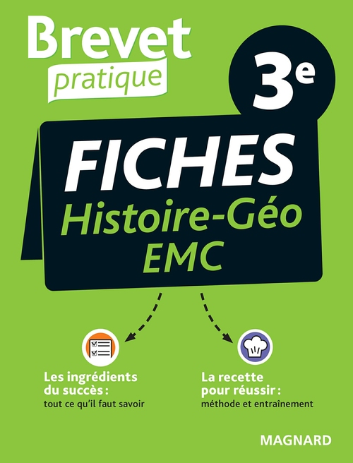ebook cover of Brevet Pratique Fiches Histoire-Géographie-EMC 3e Brevet 2026, by Nadine Daboval