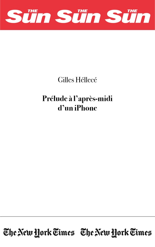 ebook cover of Prélude à l'après-midi d'un iPhone, by Hellece Gilles