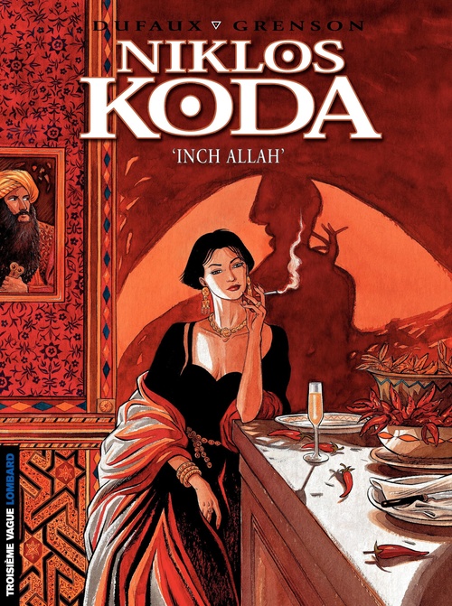 Couverture ebook de Niklos Koda - Tome 3 - 'Inch Allah, de Jean Dufaux, Olivier Grenson