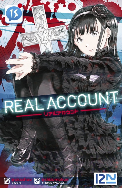 Couverture ebook de Real Account - tome 15, de Okushou, Shizumu Watanabe