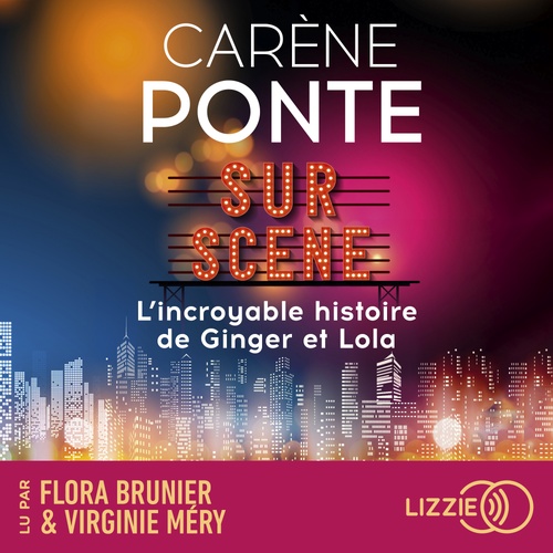 audiobook cover of Sur scène, by Carène Ponte