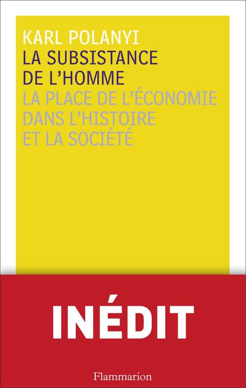 ebook cover of La Subsistance de l'homme. La place de l´économie dans l´histoire et la société, by Karl Polanyi