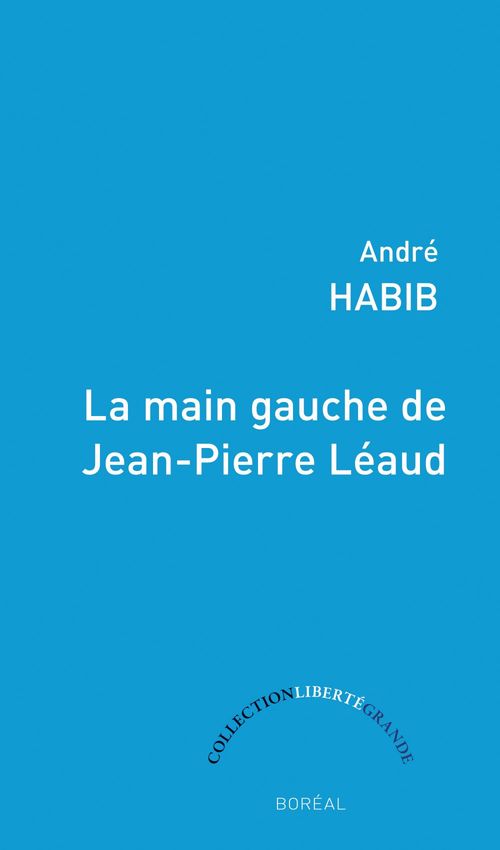 ebook cover of La main gauche de Jean-Pierre Léaud, by André Habib