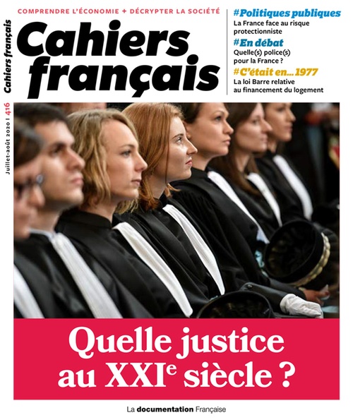 ebook cover of Cahiers français  : Quelle justice au XXIe siècle ? - n°416, by Cahiers Francais