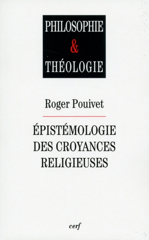 ebook cover of ÉPISTÉMOLOGIE DES CROYANCES RELIGIEUSES, by Roger Pouivet