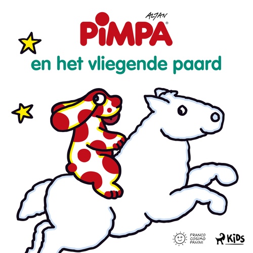 audiobook cover of Pimpa - Pimpa en het vliegende paard, by Altan