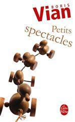 Couverture ebook de Petits spectacles, de Boris Vian