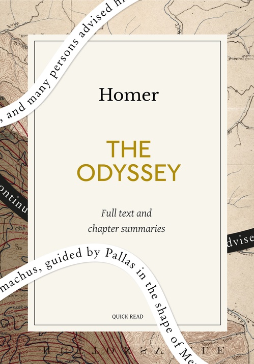 Couverture ebook de The Odyssey: A Quick Read edition, de Homer, Quick Read