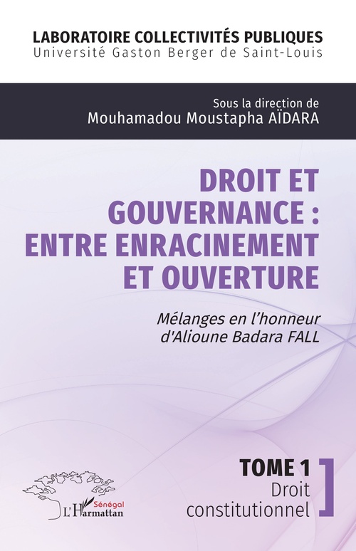 Couverture ebook de Droit et gouvernance : Entre enracinement et ouverture, de