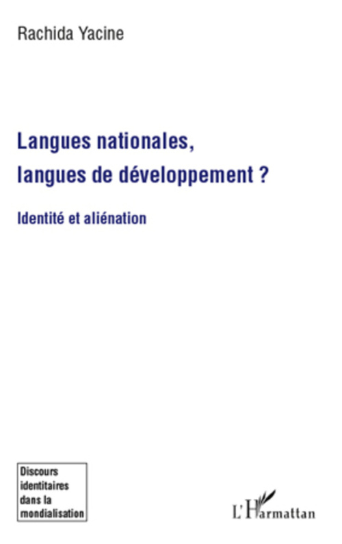 ebook cover of Langues nationales, langues de développement ?, by Rachida Yacine