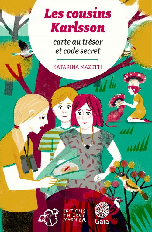 ebook cover of Les cousins Karlsson Tome 7 - Carte au trésor et code secret, by Katarina Mazetti