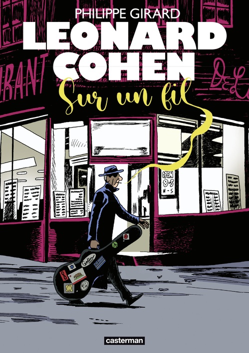 Couverture ebook de Leonard Cohen, de Philippe Girard