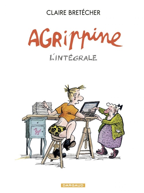 Couverture ebook de Agrippine - L'intégrale, de Claire Bretécher