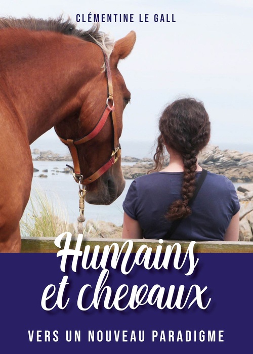 Couverture ebook de Humains et Chevaux, de Clémentine Le gall
